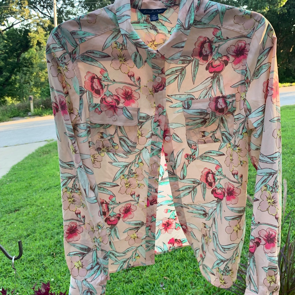 Floral Button Down